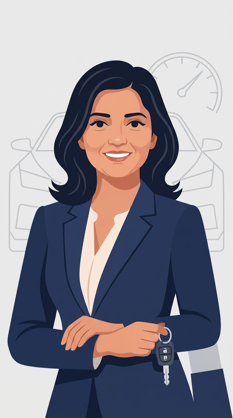 Illustrated avatar of Vee, your vehicle sales professional
